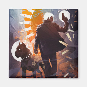 Monty & Strong - Galen Dara - Peaches Simon Magnet Magneet