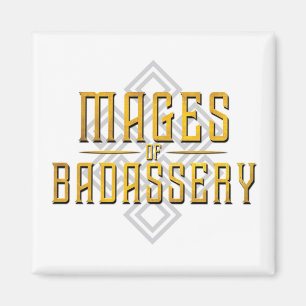 Monty & Strong - Pagina's van Badassery magnet (wi Magneet