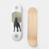 Monty & Strong - Skateboard de pêche (Recto)