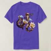 Monty the ball python t-shirt (Design voorkant)