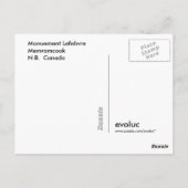 Monuement(theater)-Memramco Briefkaart (Achterkant)