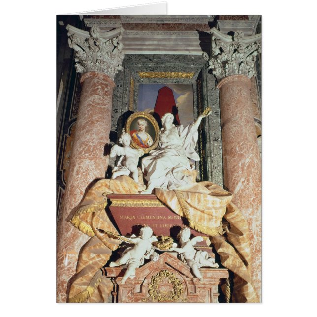 Monument à Maria Clementina Sobieska 1739 (Devant)