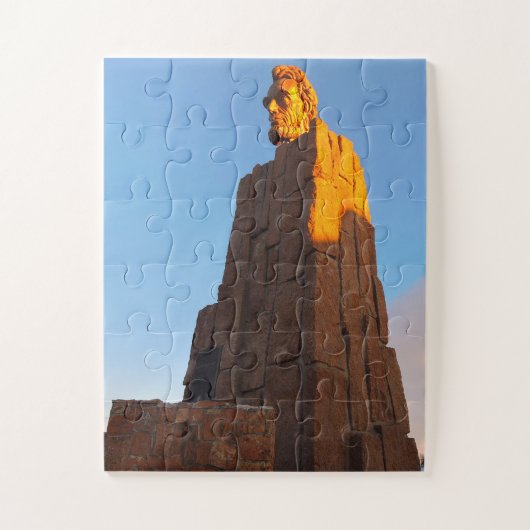 Monument Abraham Lincoln Wisconsin Puzzle (Vertical)