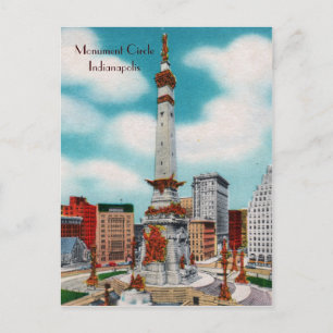 Monument Circle Briefkaart