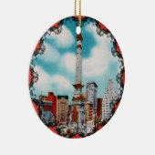 Monument Circle Victoriaans Ornament (Rechts)