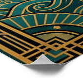 Monument de cowgirl Art déco Sunburst (Coin)