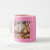 Monument de Washington et tasse de fleurs de (Devant gauche)