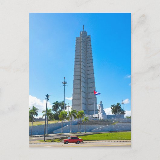 Monument in Havana, Cuba Briefkaart (Voorkant)