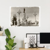 Monument Korat Thaïlande 1969 Poster (Bureau à domicile)