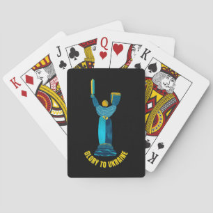 Monument Moederland Oekraïne Pokerkaarten