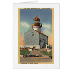 Monument national de Cabrillo, phare de Point Loma