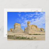 Monument Rocks in Kansas Briefkaart (Voorkant / Achterkant)