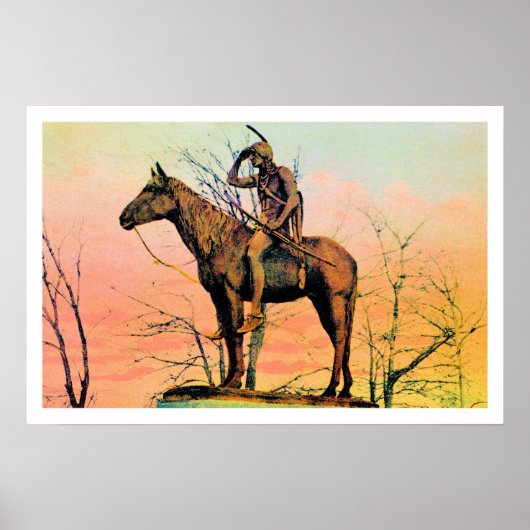  monument The Scout, Kansas City MO Poster (Voorkant)