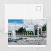 Monument Tweede Wereldoorlog ansichtkaart Briefkaart (Voorkant / Achterkant)