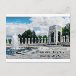 Monument Tweede Wereldoorlog ansichtkaart Briefkaart