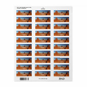 Monument Valley 1 Etiket (Full Sheet)