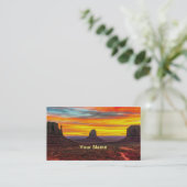 Monument Valley 3 Cartes de visite (Debout devant)