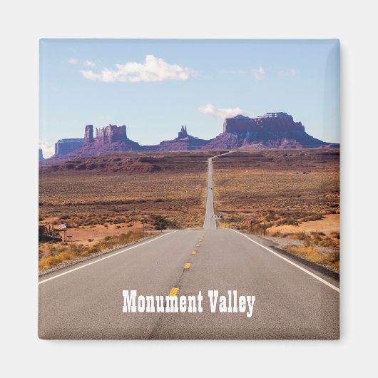 Monument Valley Arizona Magnet Magneet (Voorkant)