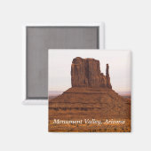 Monument Valley Arizona Mitten Butte Magnet Magneet (Voorkant / Achterkant)