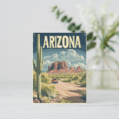  Monument Valley Arizona Travel Briefkaart (Staand voorkant)