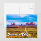 Monument Valley, Arizona, Verenigde Staten Briefkaart (Voorkant / Achterkant)