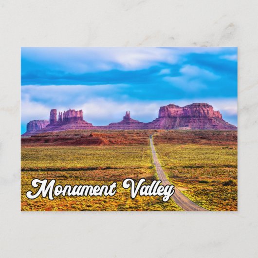 Monument Valley, Arizona, Verenigde Staten Briefkaart (Voorkant)