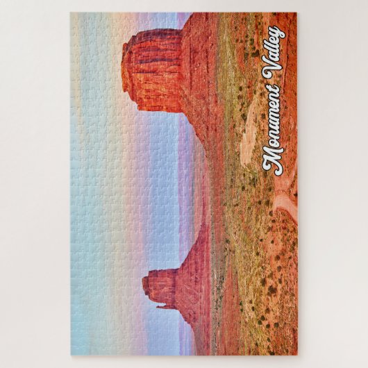 Monument Valley, Arizona, Verenigde Staten Legpuzzel (Verticaal)