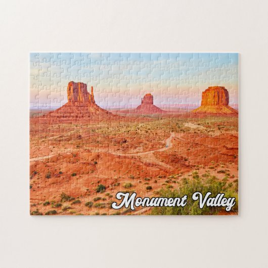 Monument Valley, Arizona, Verenigde Staten Legpuzzel (Horizontaal)