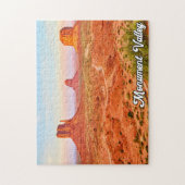 Monument Valley, Arizona, Verenigde Staten Legpuzzel (Verticaal)