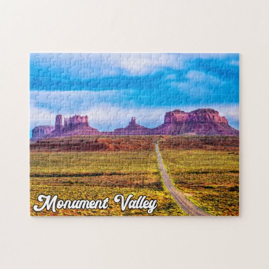 Monument Valley, Arizona, Verenigde Staten Legpuzzel (Horizontaal)