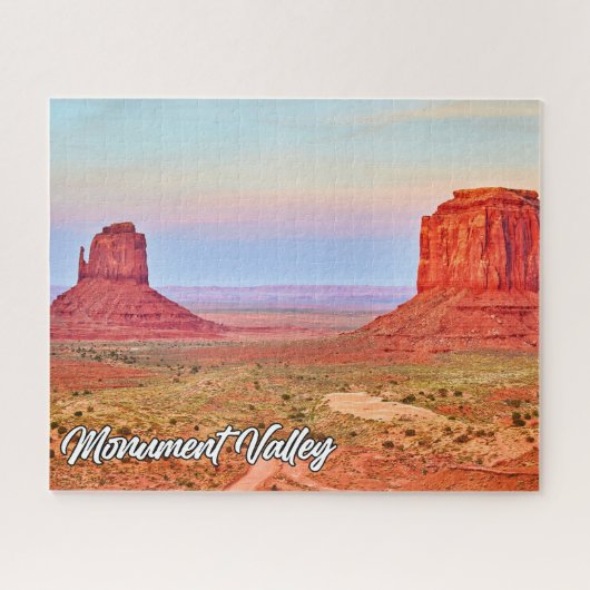Monument Valley, Arizona, Verenigde Staten Legpuzzel (Horizontaal)