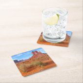 Monument Valley Arizona Vierkante Kartonnen Onderzetter (Insitu)