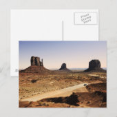 monument Valley Briefkaart (Voorkant / Achterkant)