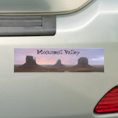 Monument Valley Bumpersticker (Op auto)