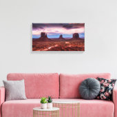 Monument Valley Canvas Afdruk (Insitu (Woonkamer))