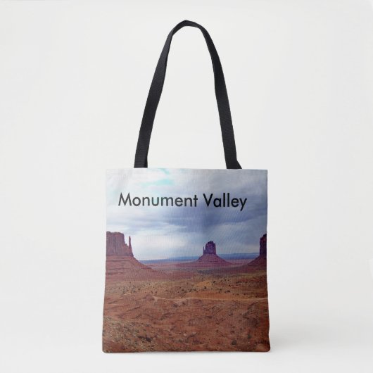 Monument Valley Canvas tas (Voorkant)