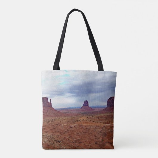 Monument Valley Canvas tas (Achterkant)