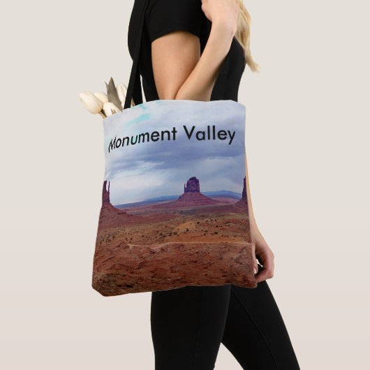 Monument Valley Canvas tas (Dichtbij)