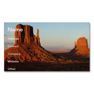 Monument valley, Colorado Visitekaartje Magneet