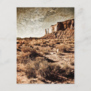 Monument Valley - de drie zussen Briefkaart