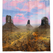 Monument Valley. Douchegordijn (Voorkant)