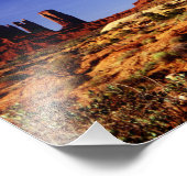 Monument Valley (hooggepolariseerd) Foto Afdruk (Hoek)