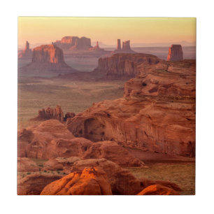 Monument Valley landschap, Arizona Tegeltje