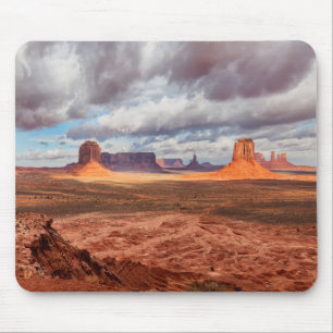 Monument valley landschap, AZ Muismat