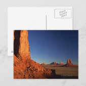 Monument Valley, Navajo Tribal Park, Arizona Briefkaart (Voorkant / Achterkant)