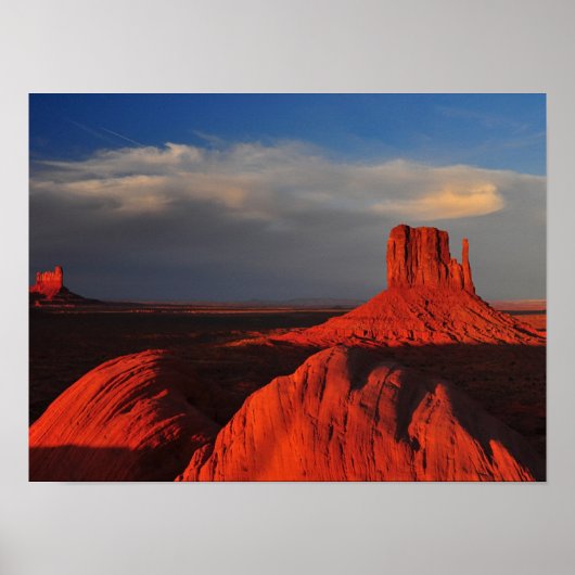 monument valley poster (Voorkant)