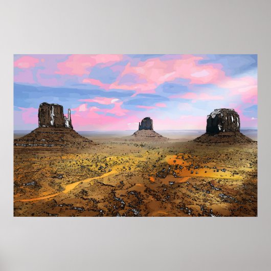 Monument Valley Poster (Voorkant)