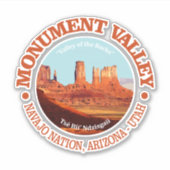 Monument Valley Sticker (Voorkant)