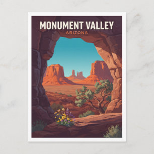 Monument Valley Tribal Park Kayenta Arizona Cadeau Briefkaart