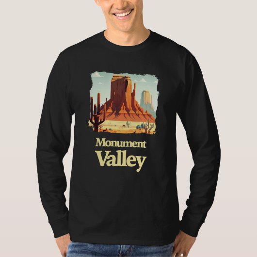 Monument Valley Utah  1 T-shirt (Voorkant)